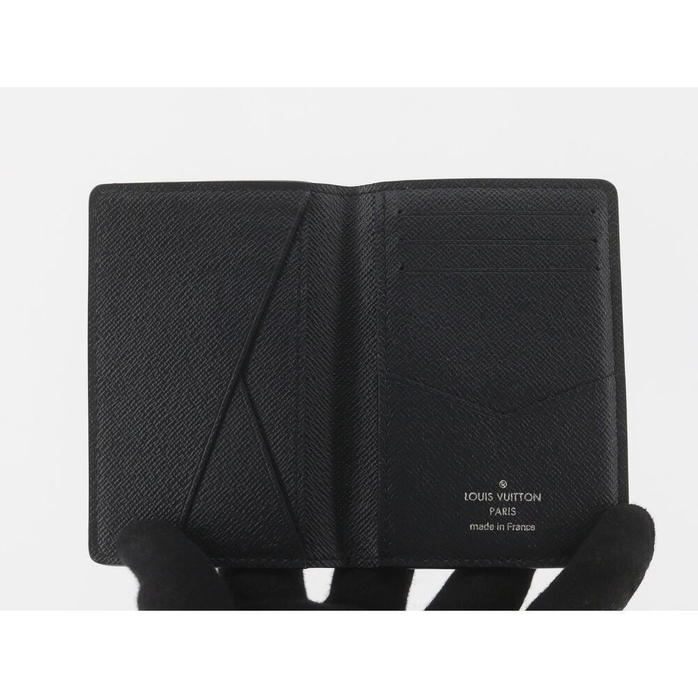 Louis Vuitton Chapman Pocket Organizer wallet Monogram LV Rhino Navy Blue w/box - Picture 5 of 12